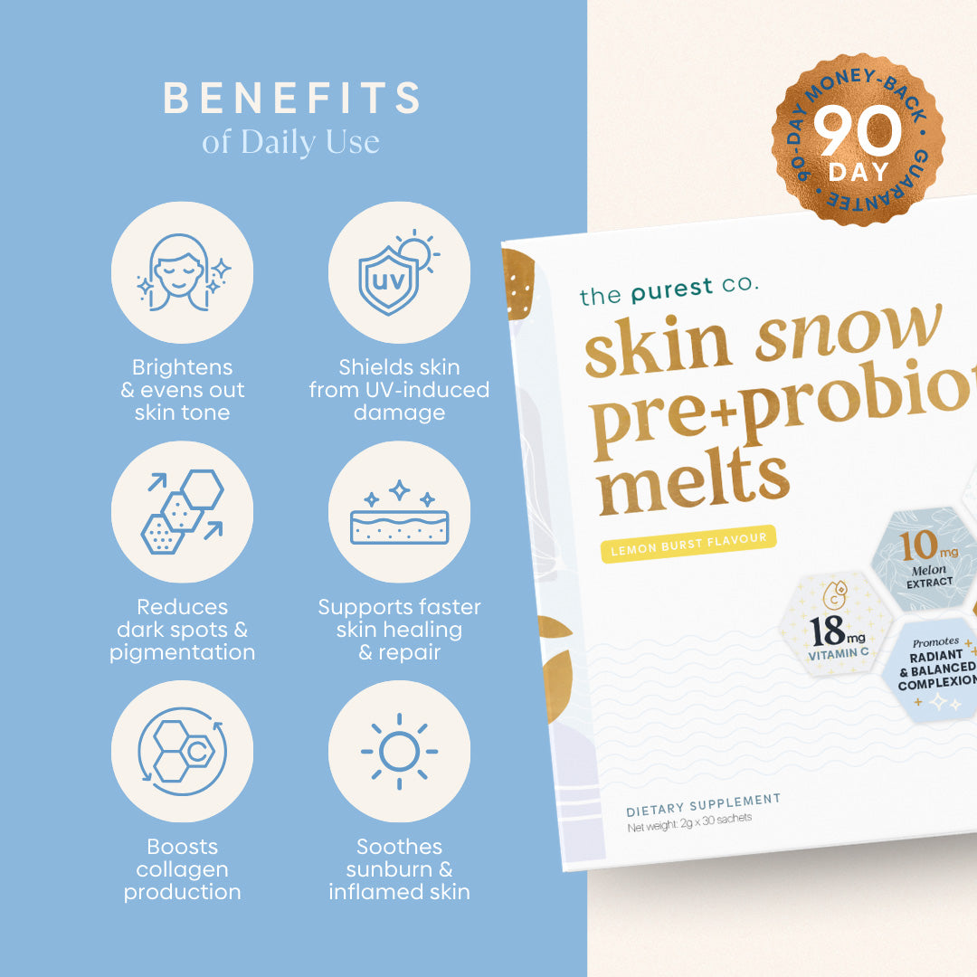 Skin Snow Pre+Probiotic Melts