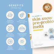 Skin Snow Pre+Probiotic Melts