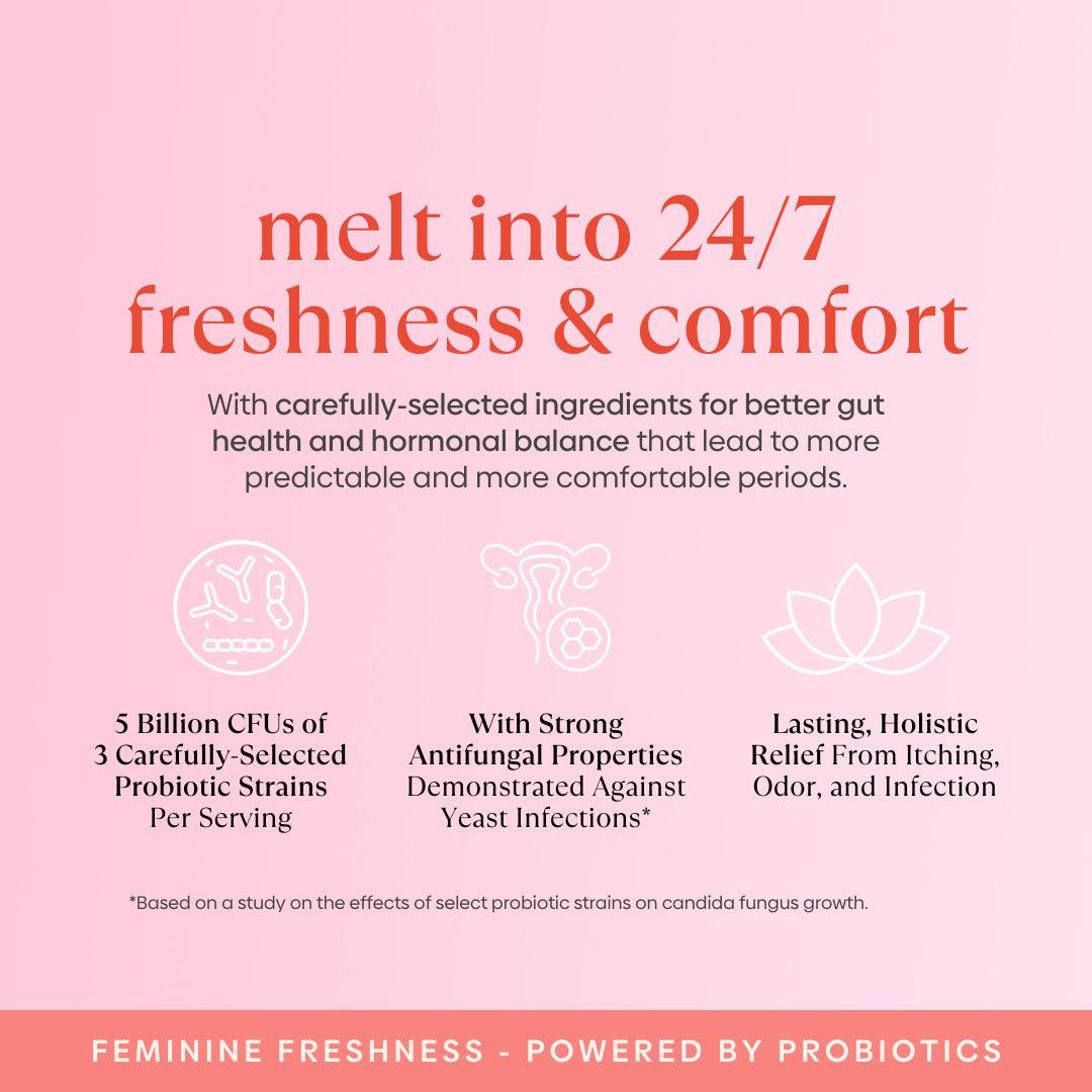 Feminine Care Pre+Probiotic Melts