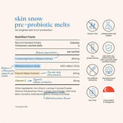 Skin Snow Pre+Probiotic Melts