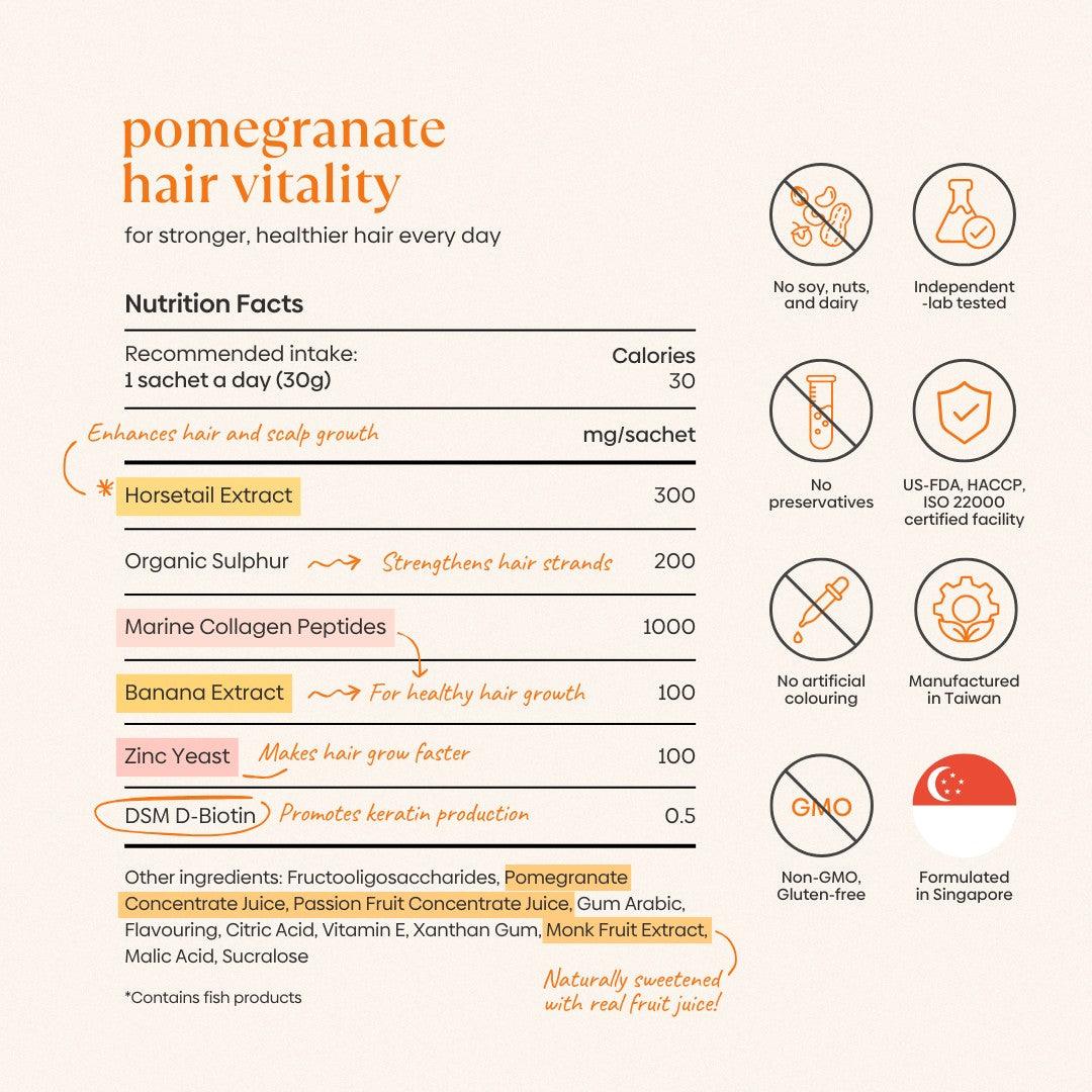 Pomegranate Hair Vitality