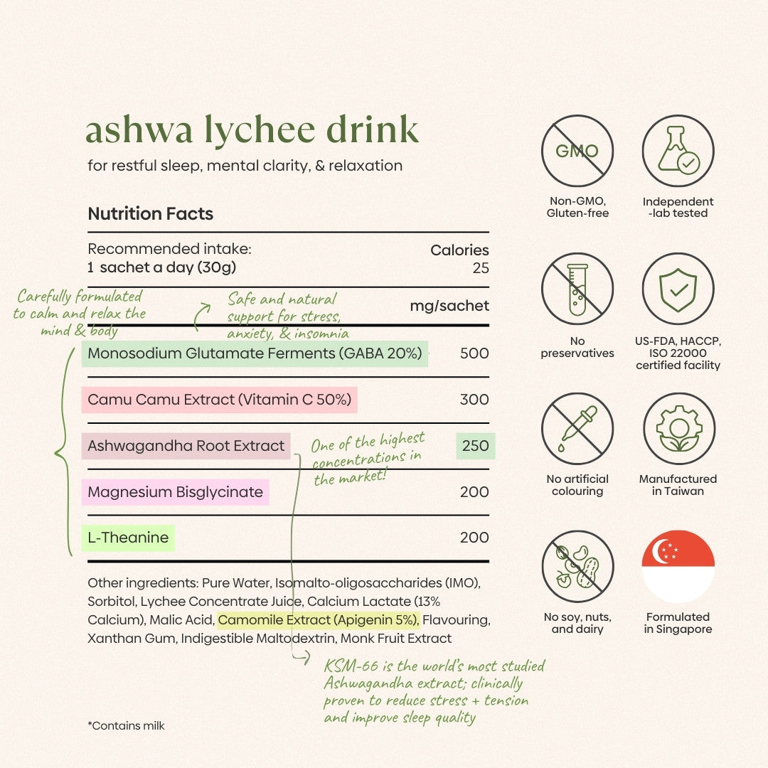 Ashwa Lychee Drink