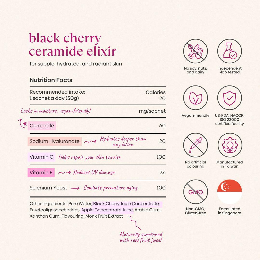 Black Cherry Ceramide Elixir