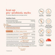 Lean Up Pre+Probiotic Melts