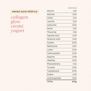 Collagen Glow Cremé Yogurt