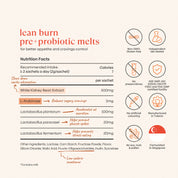 Lean Burn Pre+Probiotic Melts